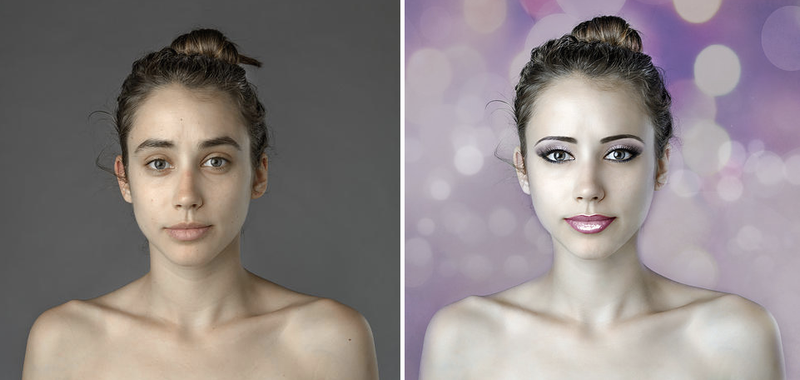 Illustration for article titled Woman photoshopped to fit the definition of beauty in 25 countries